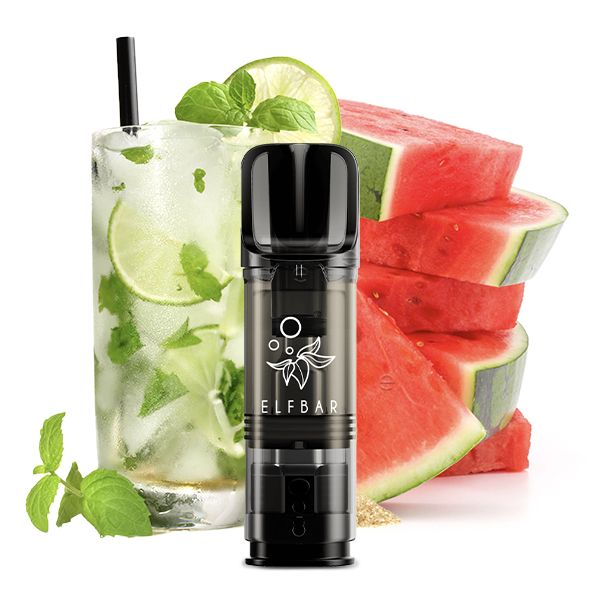 Elfa Elfbar Pods Watermelon Mojito – Frischer Mix aus Wassermelone & Minze bei Elfavape.de