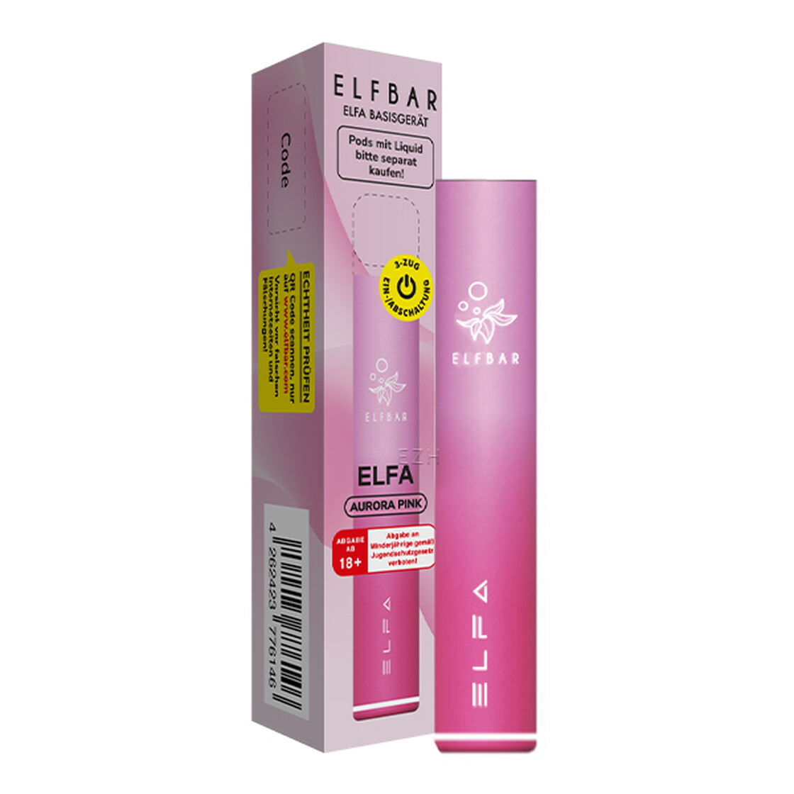 Elfa Elfbar Kit Aurora Pink – Elegantes E-Zigaretten-Starterset bei Elfavape.de
