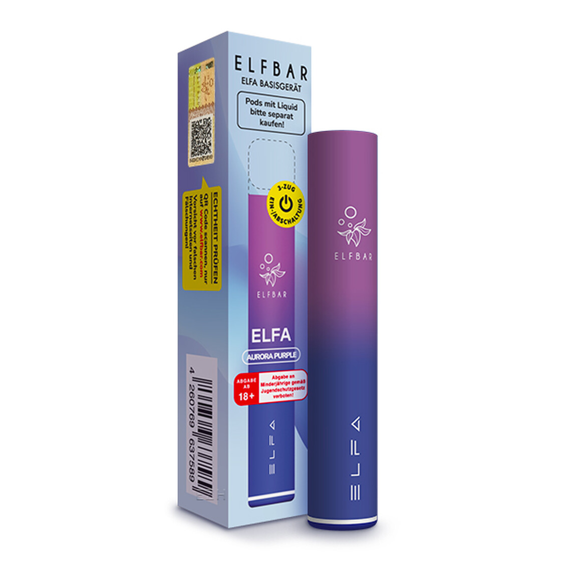 Elfa Elfbar Pods Kit Aurora Purple – Farbintensives Pod-Kit bei Elfavape.de